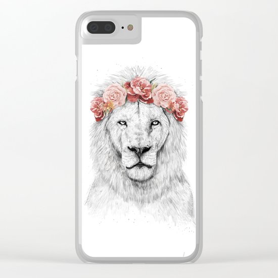 Festival lion Clear iPhone Case