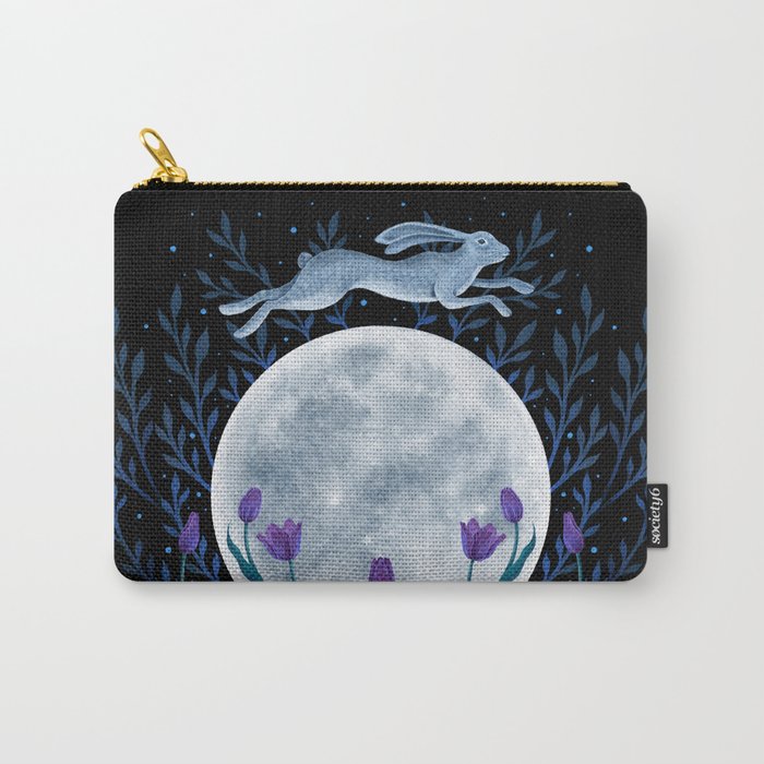 Easter Moon Carry-All Pouch