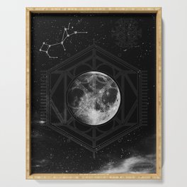 Moon Symbol Serving Tray