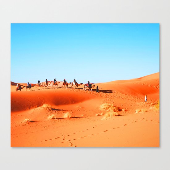 No Desert Heartbeats Canvas Print