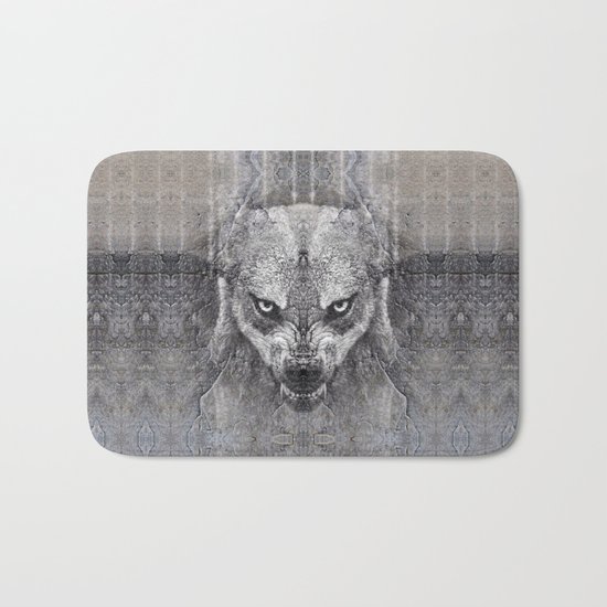 Canis Lupus II Bath Mat