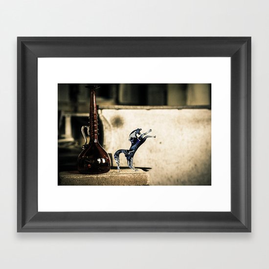 Horse of Glass, Italy Framed Art Print