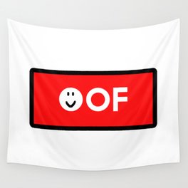 Oof Wall Tapestries For Any Decor Style Society6 - roblox game creator id in roblox red wall