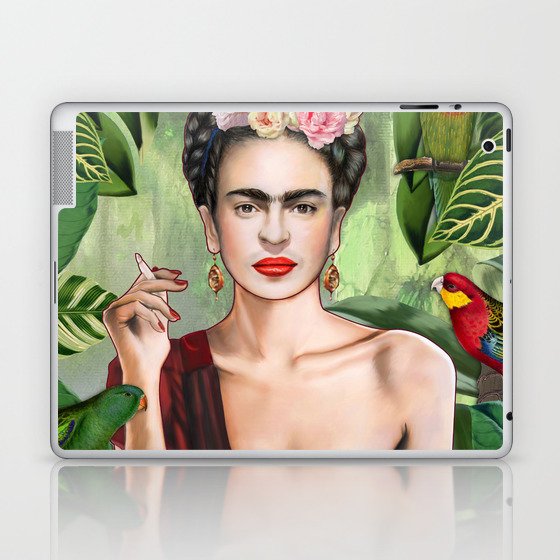 Frida con Amigos Laptop & iPad Skin