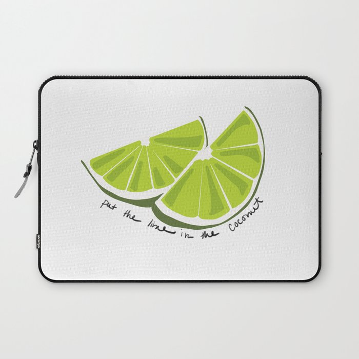 Lime in the Coconut Laptop Sleeve