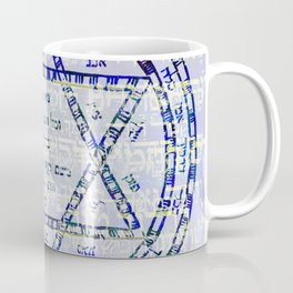 Kabbalah Amulet - Star Of David -  Coffee Mug