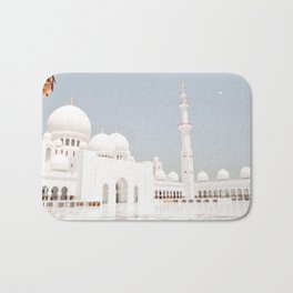 Grand Mosque Bath Mat | Abudhabi, Travel, Uae, United Arab Emirates, Islam, Photo, Vacation, Digital, Architecture, Bed Bath Living Vibe 