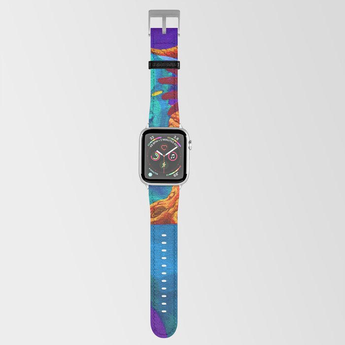 Multi colored apple watch band store