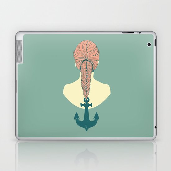 Fish and Anchor Laptop & iPad Skin