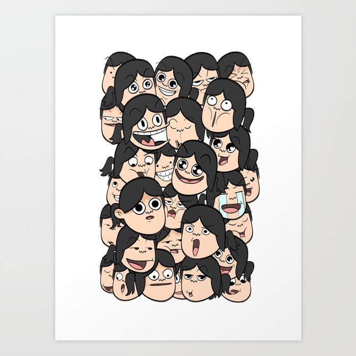 Trans Girl Next Door 2 0 Art Print By Transgirlnextdoor Society6