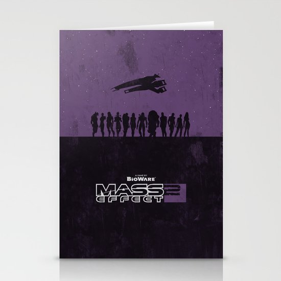 Mass Effect 2 Stationery Cards