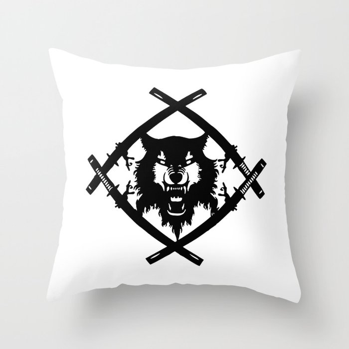 Hollow Squad Logo Throw Pillow
