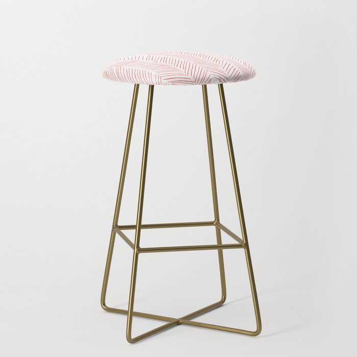 Herringbone bar stools top