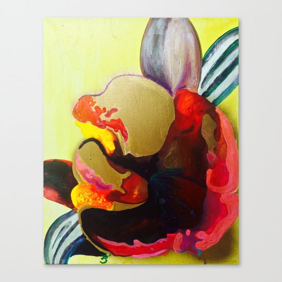 Burn The Flowers For Fuel Canvas Print