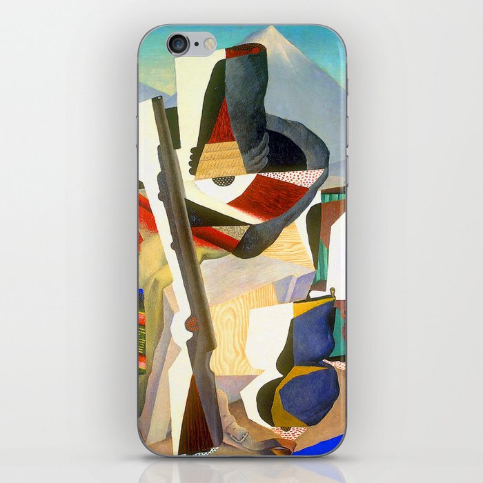 Diego Rivera Zapata Style Landscape iPhone Skin