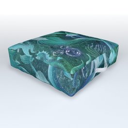 Ocean Life Outdoor Floor Cushion