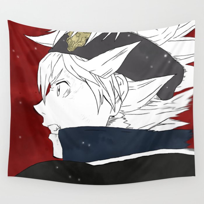 Black best sale clover tapestry