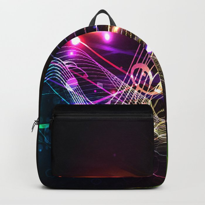 Music Notes in Color Backpack