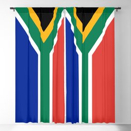 South African flag of South Africa Blackout Curtain