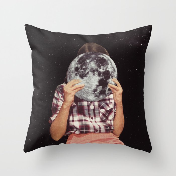 FACE TO FACE by Beth Hoeckel Throw Pillow