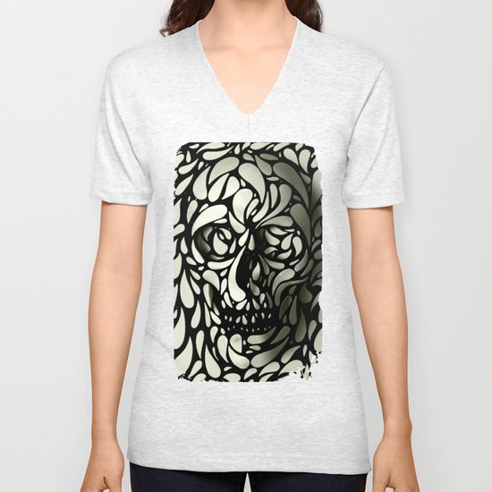 Skull Unisex V-Neck