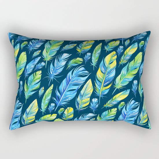 Plumas 3 Rectangular Pillow