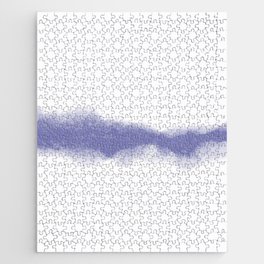 Abstract Watercolor Very Peri Periwinkle Painting Jigsaw Puzzle