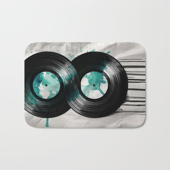 infinity vinyl Bath Mat