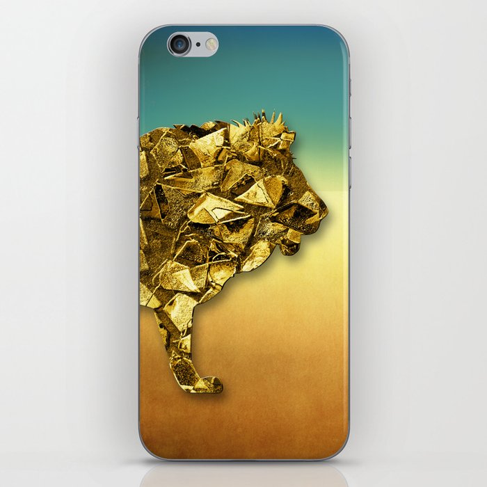 Animal Mosaic - The Lion iPhone Skin