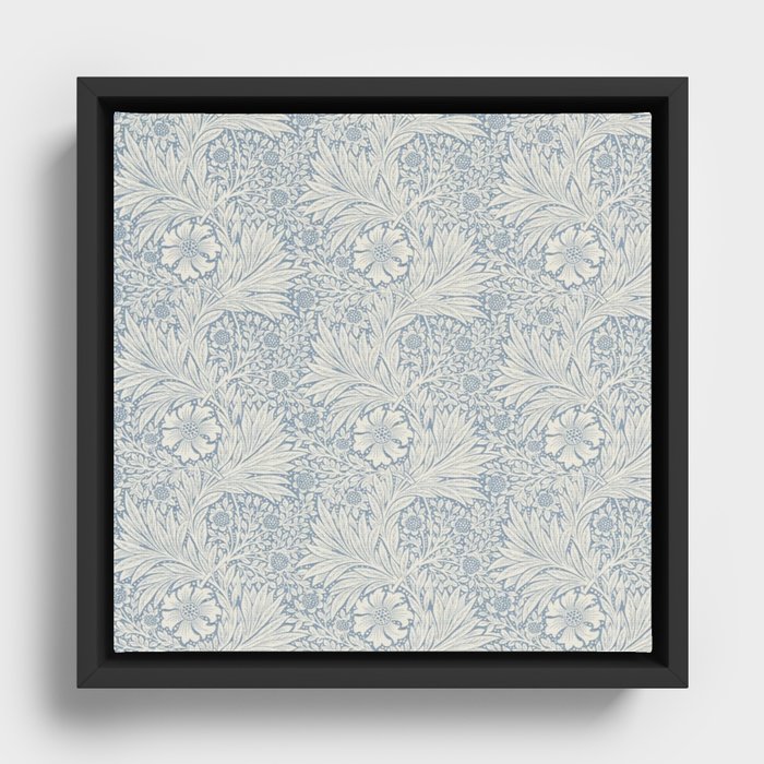 William Morris Marigold China Blue Ivory Vintage Floral