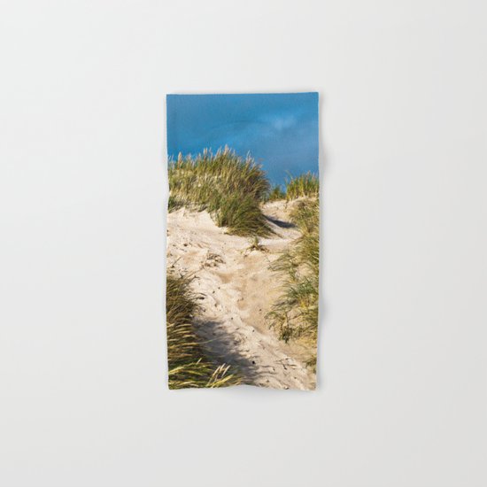 Scandinavian Sand Dune of Henne in Denmark Hand & Bath Towel