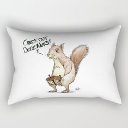 A Sassy Squirrel Rectangular Pillow