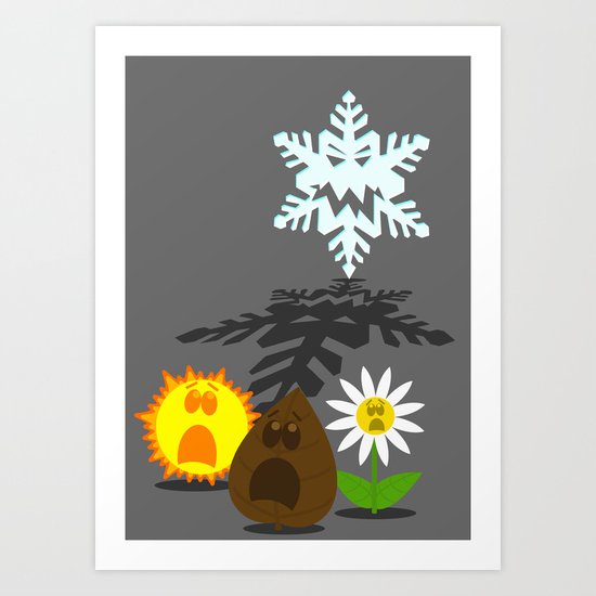 Winter is Coming... 2 Art Print