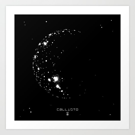 Callisto Art Print