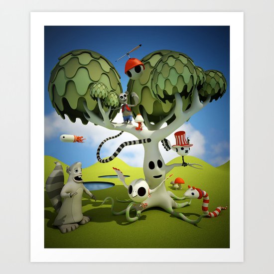 Predatory's World Art Print