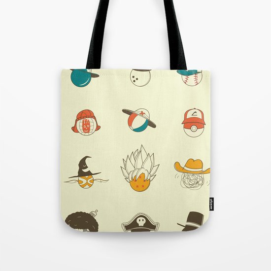Weird balls with weird hats Tote Bag