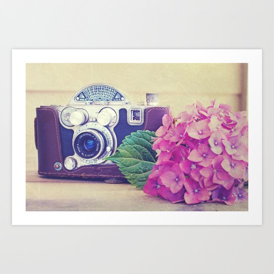 Vintage Camera Art Print