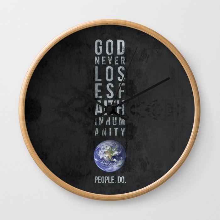 faith Wall Clock
