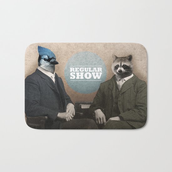 Mordecai & Rigby Bath Mat