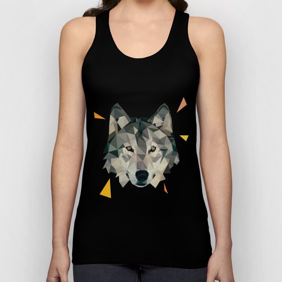 wolf Unisex Tank Top