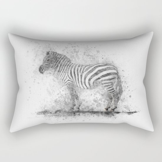 Zebra Rectangular Pillow