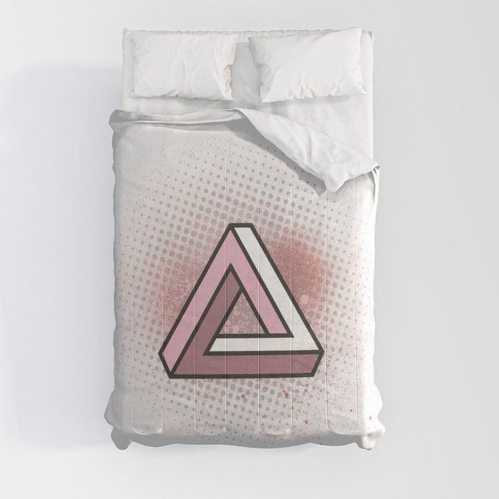 Impossible Triangle Comforter