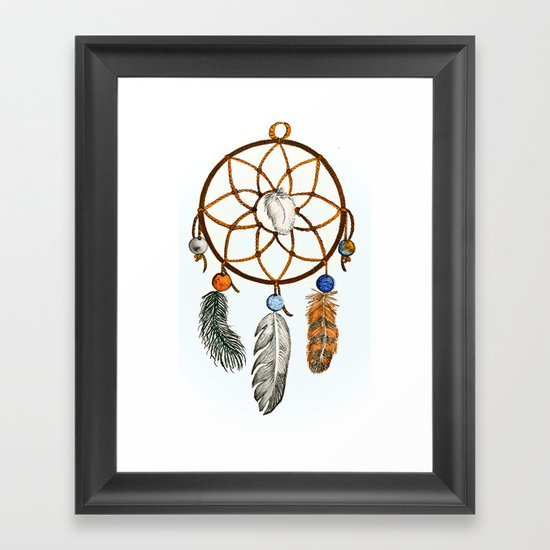 Dream Catcher Framed Art Print