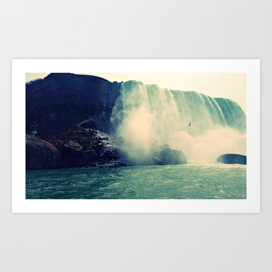 Niagra Falls Art Print