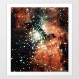 SPARKLING MILKY WAY GALAXY Art Print | Sparkling, Other, Film, Nature, Color, Cool, Digital, Macro, Hdr, Diamonds 