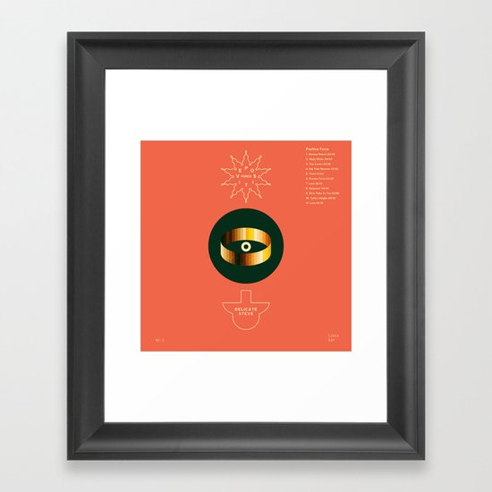ANALOG zine Framed Art Print