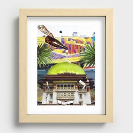 Pour Approved Recessed Framed Print