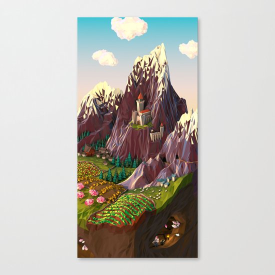 Vale Canvas Print