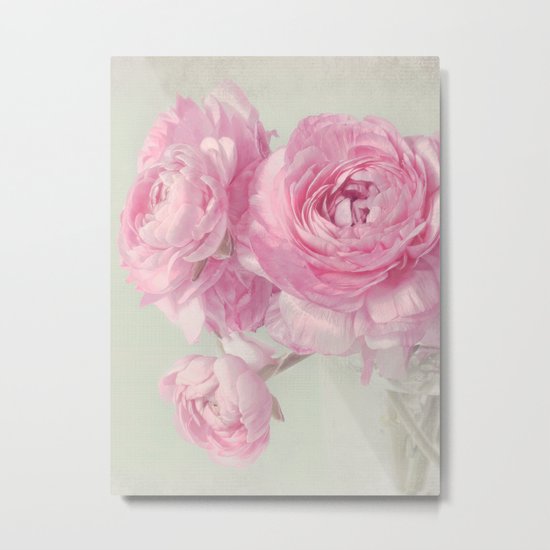 think pink N°2 Metal Print