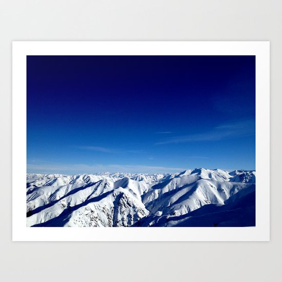 Alps Art Print